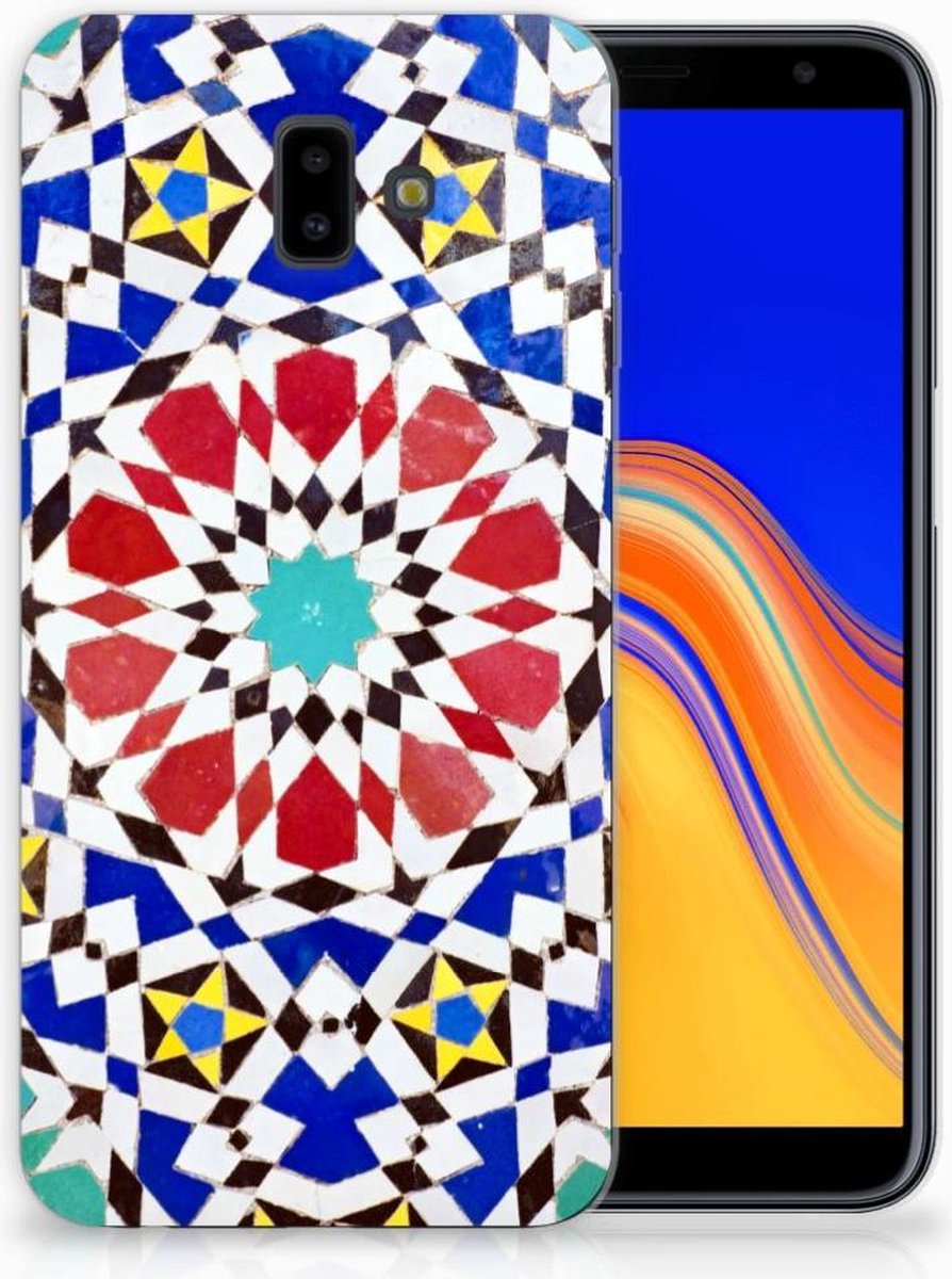Samsung Galaxy J6 Plus (2018) TPU Siliconen Hoesje Mozaïek