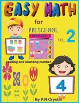 Easy Math for Preschool Reading Counting Numbers Vol. 2