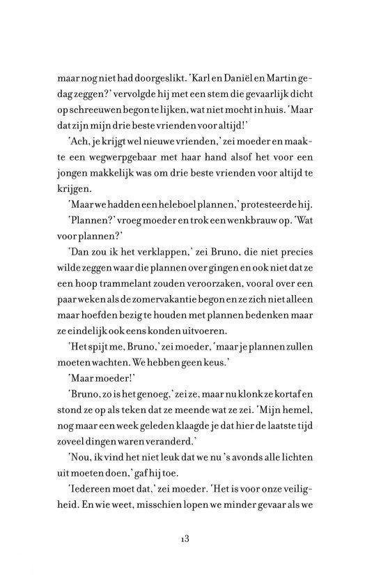 Bladzijde met tekst over Karl, Daniel, Martin en de plannen van Bruno.