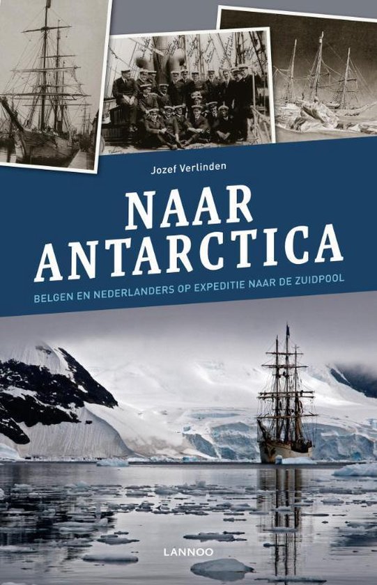 Cover van het boek 'Naar Antarctica' van Jozef Verlinden