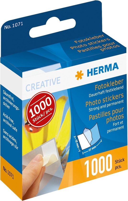Herma Fotoplakkers - 1000 stuks | bol.com