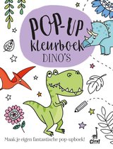 Pop-up kleurboek Dino’s