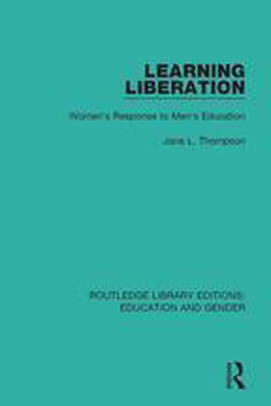 Routledge Library Editions: Education and Gender - Learning  ... - cover