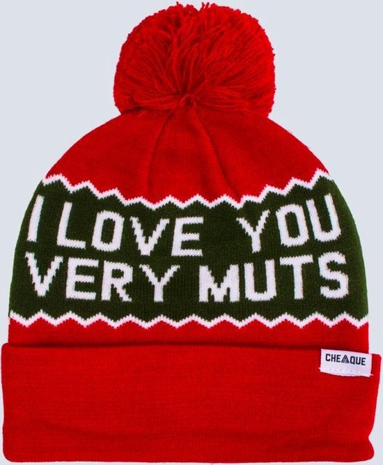 I LOVE YOU VERY MUTS BEANIE | bol.com