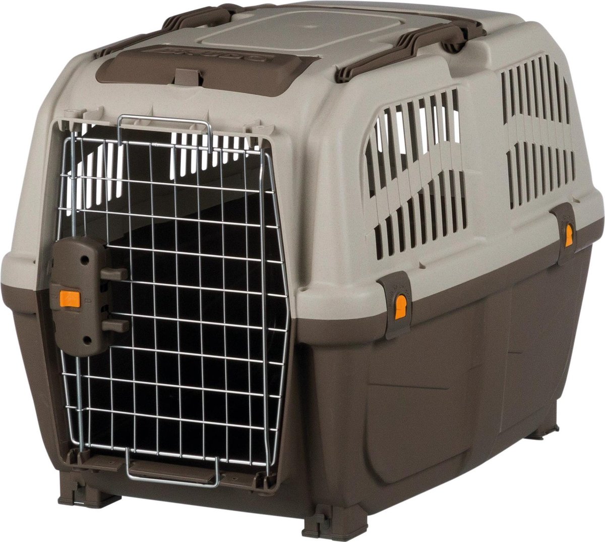 Bol.com Trixie - Skudo Transportbox - Taupe/Zand - S-M - 68X48X51 cm aanbieding