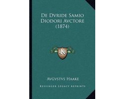 de Dvride Samio Diodori Avctore (1874)