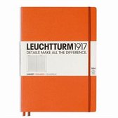 Leuchtturm1917 Notitieboek XL - Master Slim Geruit - Oranje