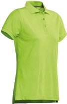 Santino Mojo Dames Polo-shirt korte mouwen - Stretch - Limegroen - XL
