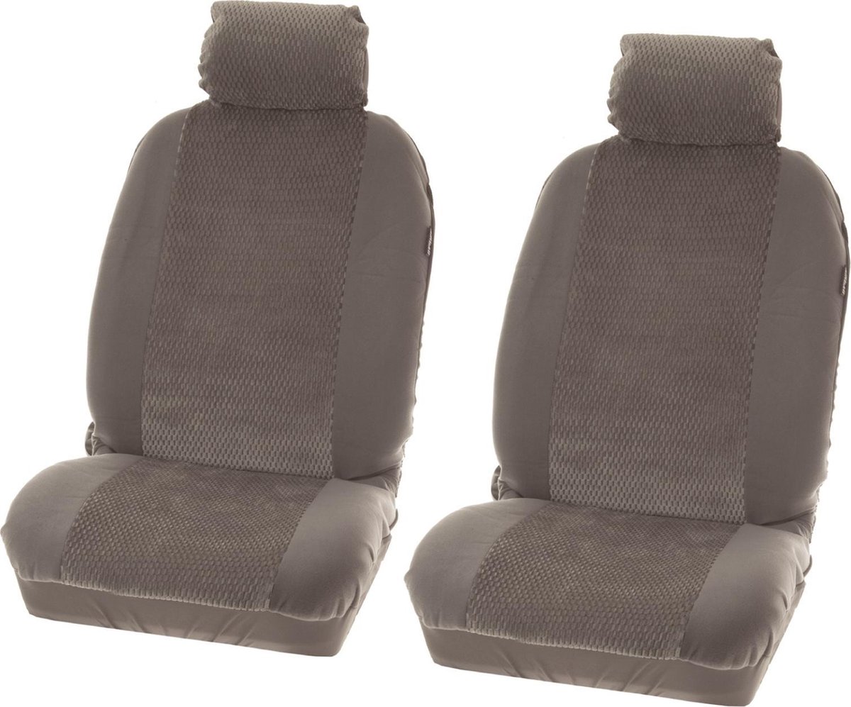 Housse De Siège Universelle Carpoint Terry - Noir, Lavable, Compatible Airbag, Fraîche En été