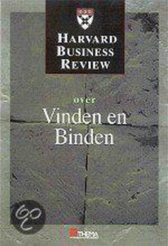 Harvard Business Review Over Vinden En Binden - cover