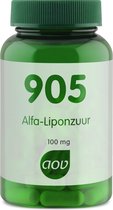 AOV 905 Alfa-Liponzuur (100 mg) -  60 vegacaps - Aminozuren - Voedingssupplementen