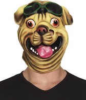 Boland - Latex gezichtsmasker Bulldog - Volwassenen - Hond - Dieren