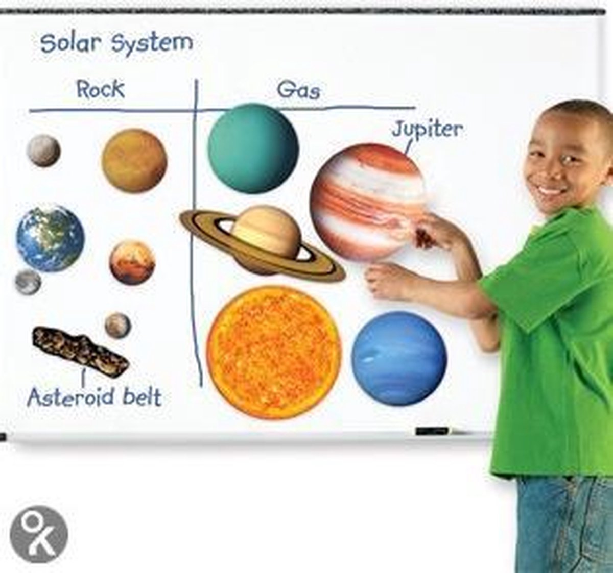 Learning Resources reuze magnetisch zonnestelsel - 3+