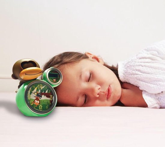 Babyzoo slaaptrainer - Wekker - Aap | Groen | bol.com