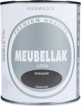 Hermadix Meubellak eXtra - Dekkend - Zijdeglans Antraciet