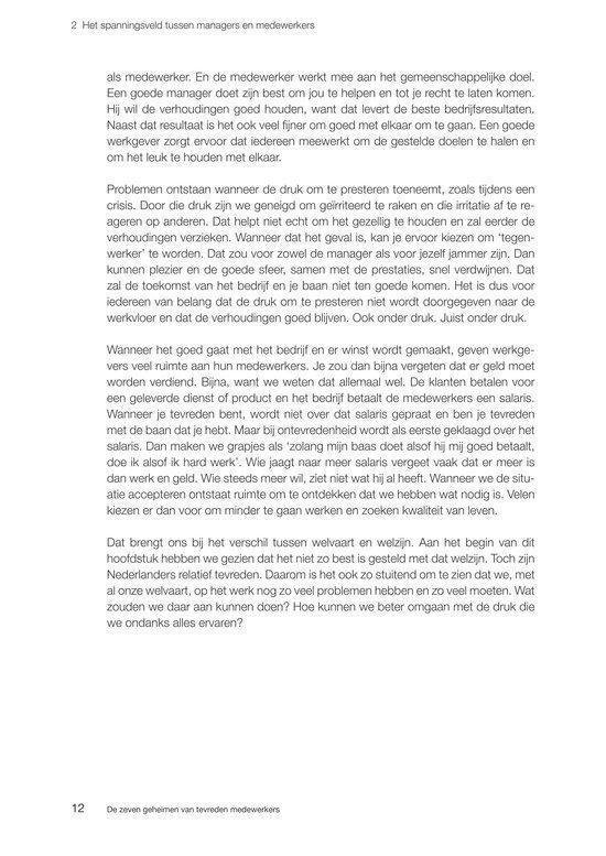 De zeven geheimen van tevreden medewerkers