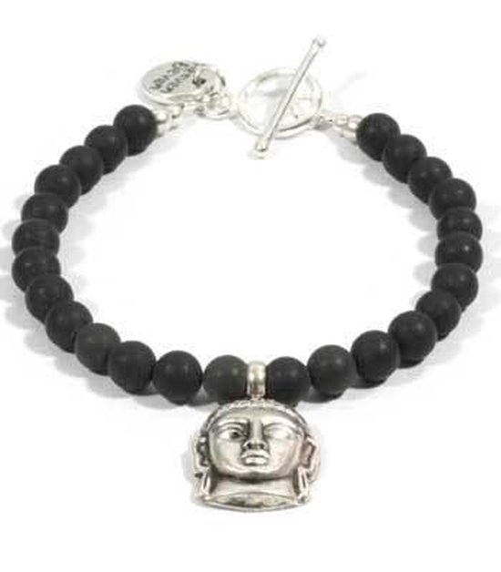 Heaven Eleven - onyx met 925 zilver buddha