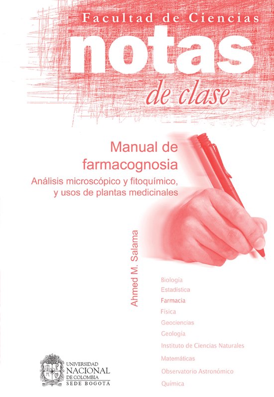 Notas de clase. Manual de farmacognosia - cover