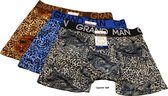 Grandman boxershort 3-PACK 5040 - M SIZE