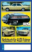 Notizbuch für Audi-Fahrer