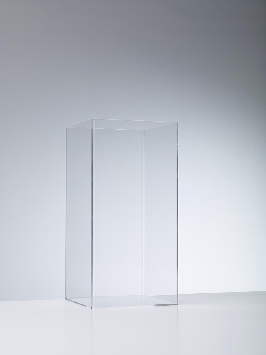 Paraplubak Plexi kubus van 25cm x 25cm x 50cm hoog