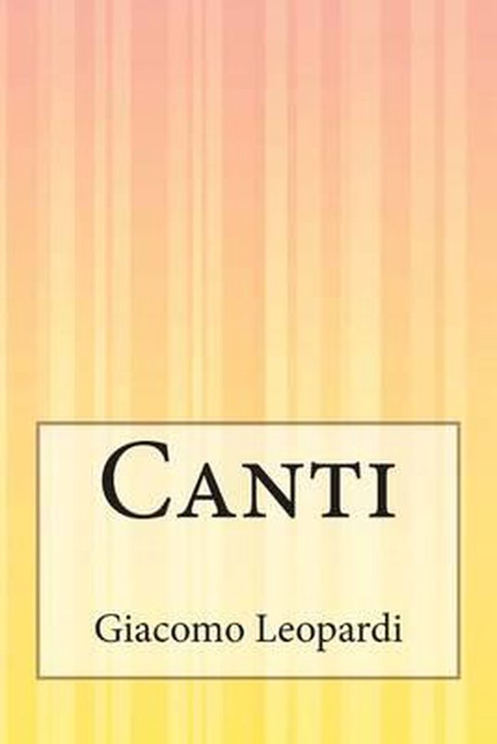 Canti - cover