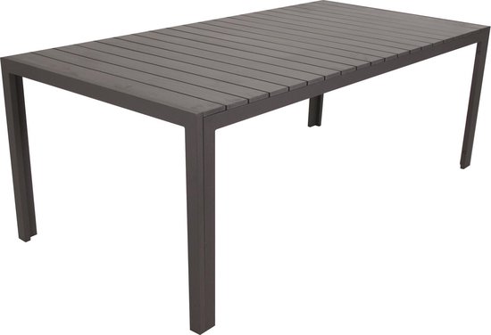 Haarvaten inval stuk SenS-line Jersey Polywood tafel 200cm grijs | bol.com