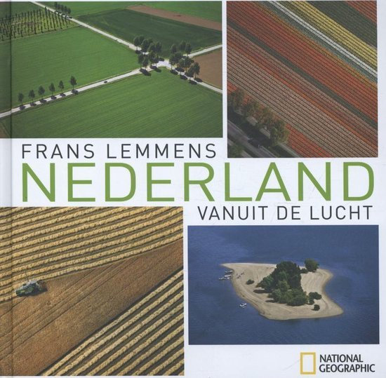 Cover van het boek 'Nederland vanuit de lucht' van Frans Lemmens