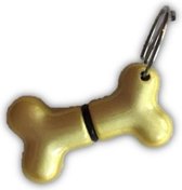 Adreskoker hond- geel parelmoer botje-Animal King