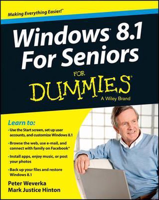 Windows 8 1 For Seniors For Dummies - cover
