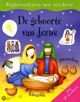 Stickerboek geboorte van Jezus