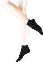 FALKE Family Dames Sneakersokken - Zwart - Maat 35-38