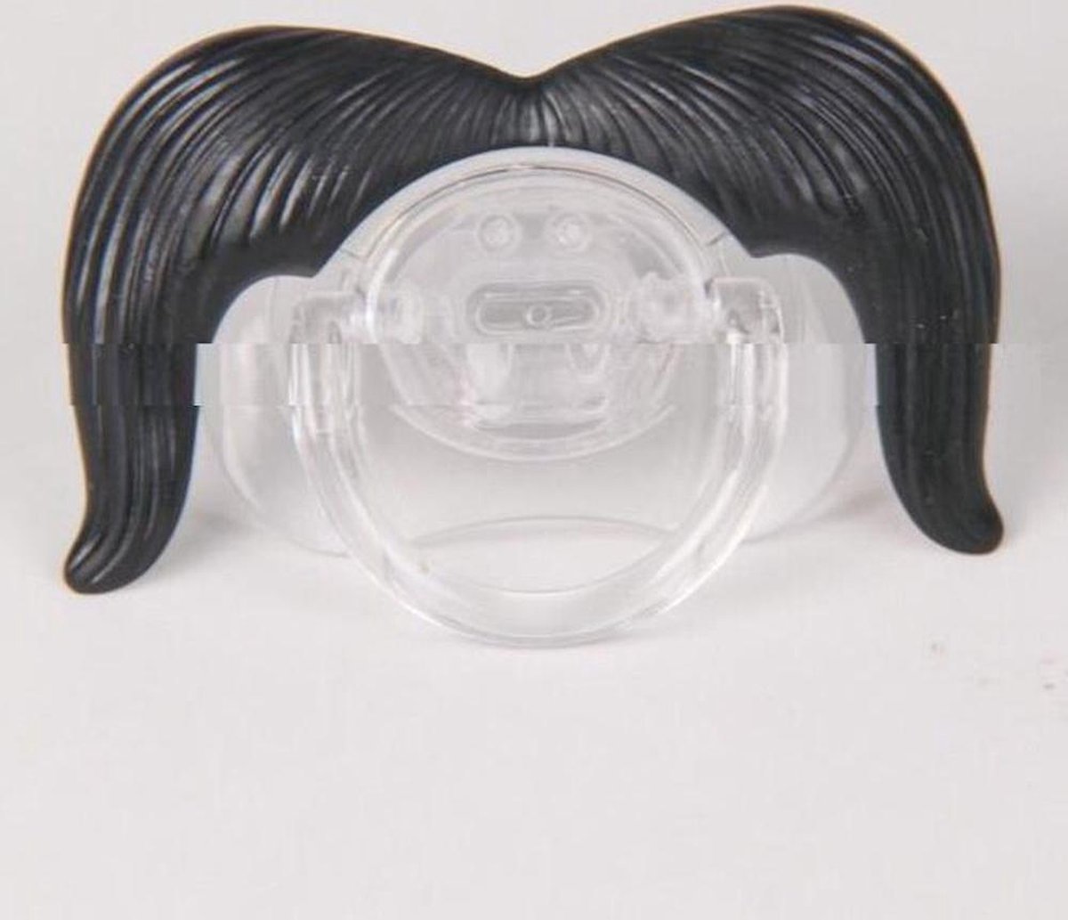 Fopspeen Snorspeen Cowboy(Cellofaan Verpakking) | Zwart Fopspeen Snorspeen Cowboy(Cellofaan Verpakking) | Zwart