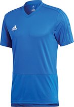 adidas Sportshirt - Maat L  - Mannen - blauw