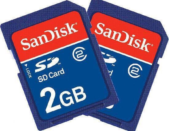 Sandisk SD kaart 2 GB | bol.com