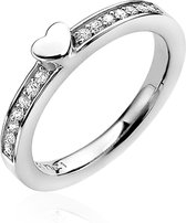 ZINZI ring ZIR1391 - Zilver 925 - Zirkonia
