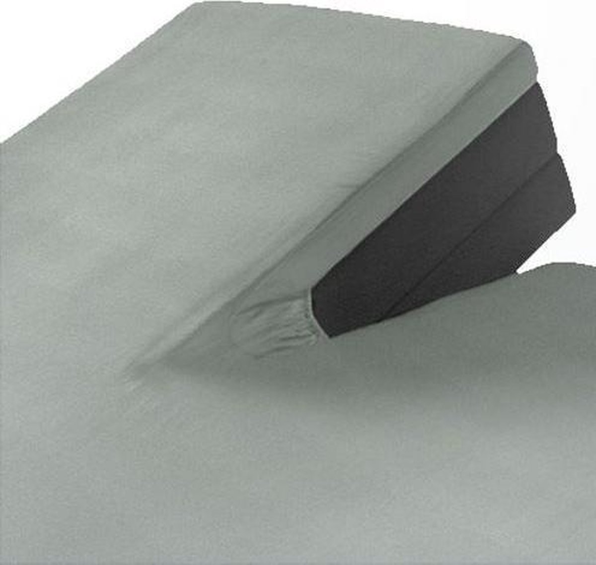 Split Topper Jersey Hoeslaken Grijs 180 x 200/220