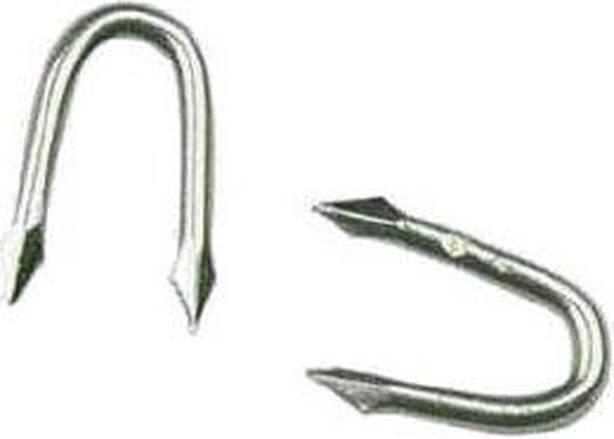 krammen verzinkt 2.0x20mm 450 gram