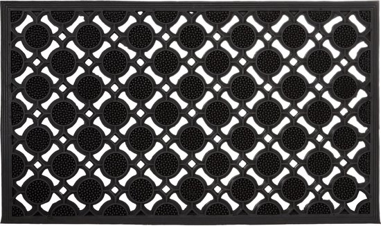 | relaxdays deurmat rubber, voetveger gummi Relaxdays deurmat rubber, voetveger gummi, droogloopmat