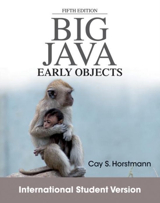 ISBN Big Java 5e ISV : Early Objects, Education, Anglais