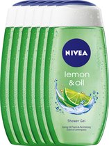 NIVEA Lemon & Oil Douchegel voordeelpakket 6x 250ml