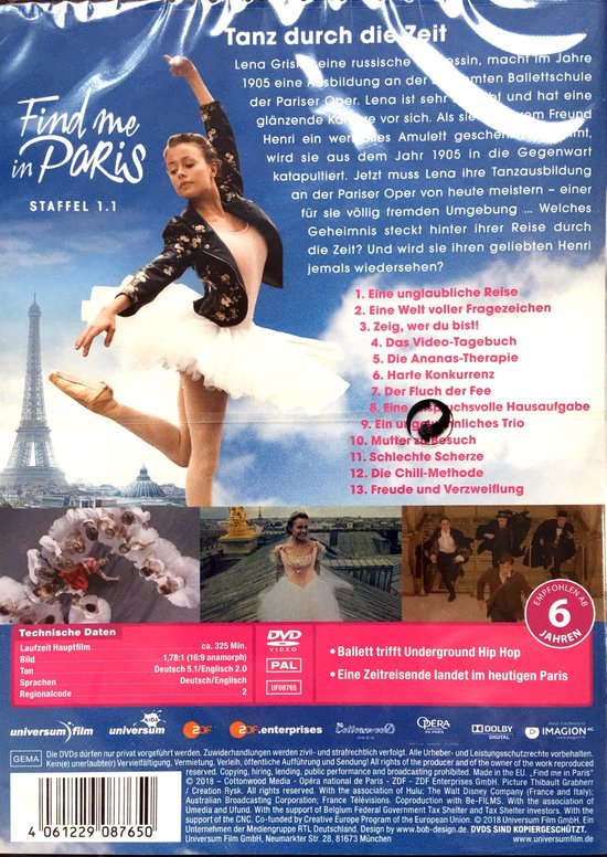 Find Me in Paris - Season 1 [DVD] (Dvd) | Dvd's | bol.com