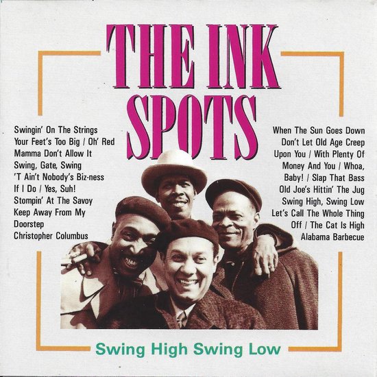 Swing High Swing Low, The Ink Spots CD (album) Muziek bol