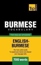 American English Collection- Burmese vocabulary for English speakers - 7000 words