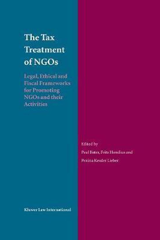 The Tax Treatment of NGOs - cover