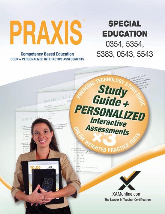 Praxis Special Education 0354/5354, 5383, 0543/5543 Book and ... - cover