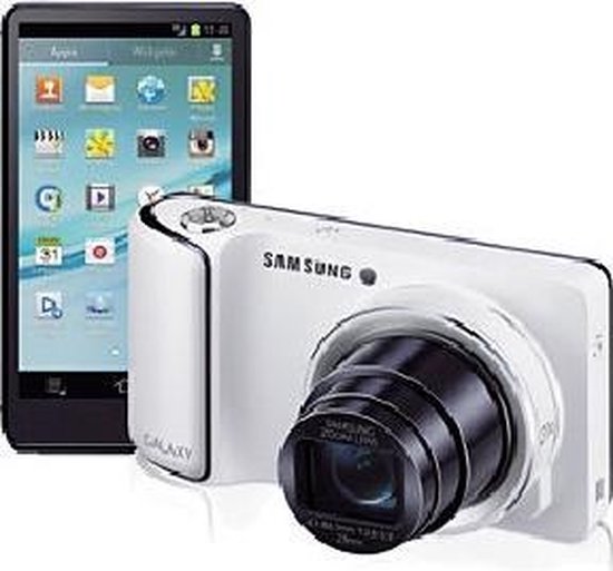 Wind combinatie Vel Samsung Galaxy Camera - Wit | bol.com