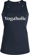 Yoga holic dames sport shirt / hemd / top / tank top - maat S