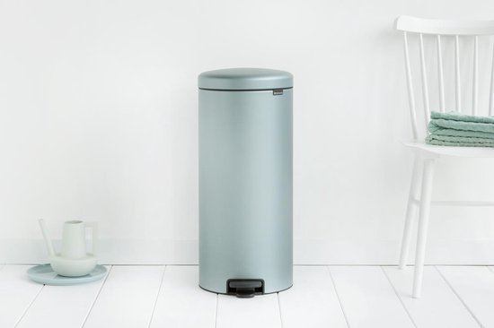 Brabantia newIcon Prullenbak - 30 l - Metallic Mint
