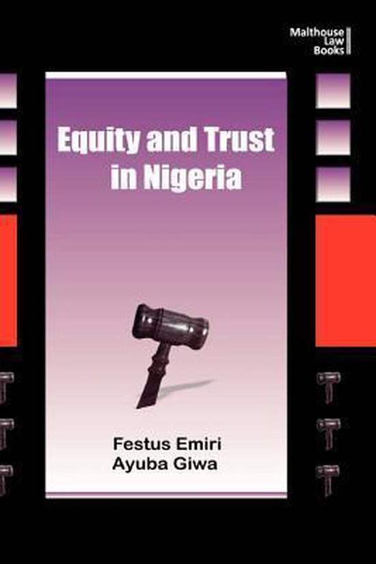 Equity and Trust in Nigeria - cover